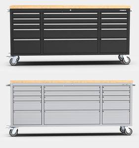 KINBOX 72英寸重型工具套件和存储解决方案: 工具柜、手推车、工作台和手动工具套件 | 厂家直销 - Product Image 3