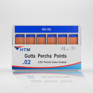 HTM forniture dentali materiali di consumo dentista di alta precisione OEM strumenti dentali punti guttaperca per la clinica dentale - Product Image 1
