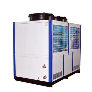 Agua refrigerada industrial 10 toneladas 30 kilovatios precio refrigerado por aire del refrigerador de agua para la refrigeración libre