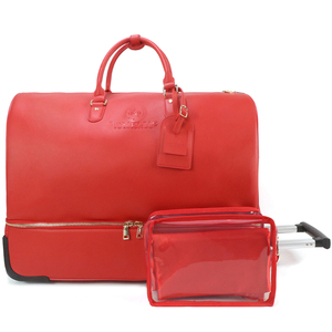 Sac de voyage personnalisé pour homme en cuir PU, style sport, imperméable, avec fermeture éclair, conçu pour les voyages de week-end et les séjours d'une nuit - Product Image 1