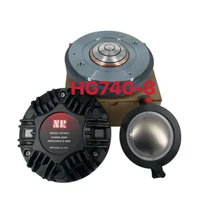 NR 3Inch Tweeter Speaker 100W 190Mm Magnet dan 1.4Inch Voice Coil 8 Ohm Driver HG740-8