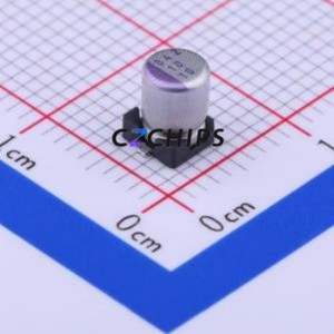 Condensador Sólido SMD 10SVP10M, D4xL5.4mm (Capacitancia: 10uF) (Precisión: 20%) (Voltaje Nominal: 10V) - Product Image 1