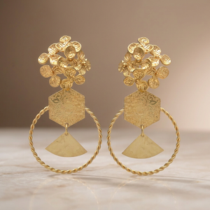 ต่างหูแบบตะขอประดับมุก ชุบทอง 24K ชุบโรเดียม คลาสสิคสำหรับทุกเพศ - Product Image 2