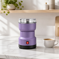 Machine à moudre électrique en acier inoxydable, moulin universel pour café, épices, céréales, poudre sèche, pulvérisateur