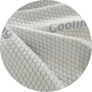 New designed breathable mattress fabric resistant to UV radiation knit Cooling Pe Fabric For Bedding