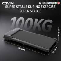 Tapis roulant électrique robuste pour la maison avec couche amortissante, cadre épaissi stable, faible bruit, suivi des calories