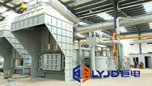 5 T/10T15 ton/30T por hora Horno de fusión de aluminio regenerativo de <span class=keywords><strong>gas</strong></span> industrial Aceite residual LPG Diesel para chatarra de fundición - Product Image 2