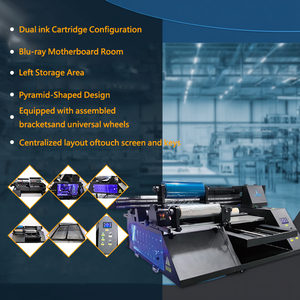 UV DTF-Drucker 6050 Modell Drucker rolle und Flach material druck mit Epson-Druck köpfen - Product Image 4