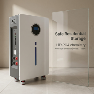 Batería de Almacenamiento de Energía Doméstica LiFePO4 de 16 kWh, 51.2 V, 314 Ah, Torre de Baterías Solares para Respaldo de Energía Residencial ESS con CAN RS485 - Product Image 3