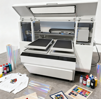 Imprimante DTG Epson I3200 Tête d'impression Encre blanche à circulation double station automatique numérique pour la personnalisation des vêtements Petites entreprises