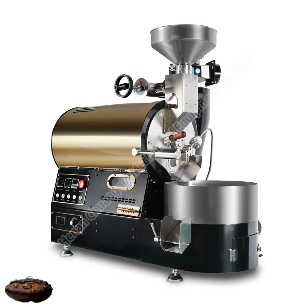 roster 1kg fully automatic commercial reviews gas roaster 2kg coffee roasting machine for cafe