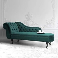 Canapé américain fauteuil fantaisie boucle moderne style rétro velours tissu art petit salon chambre beauté canapé inclinable