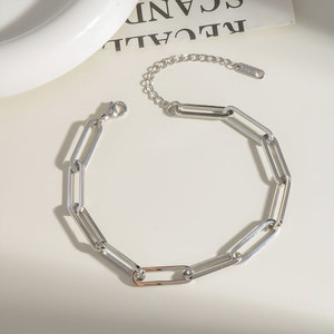 Pulsera y Brazaletes de Moda para Mujer, Personalizados, de Lujo, en Acero Inoxidable 316L, Chapados en Oro de 14k y 18k, Pulsera de Clip para Mujer - Product Image 4