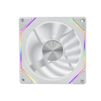 Nouvel arrivage : Ventilateur de refroidissement pour PC gaming en aluminium avec effet lumineux LED, 3 broches/4 broches, 120 mm, pour boîtier d'ordinateur