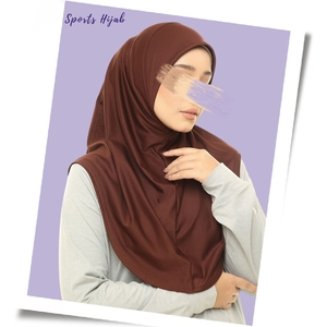 Khăn trùm đầu thể thao Hồi giáo giản dị Willson, thiết kế tùy chỉnh LOGO, chất liệu nylon polyester pha spandex, nhẹ, che kín đầu, mũ trùm đầu khi vận động, kiểu kín đáo. - Product Image 2