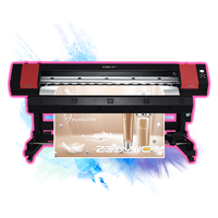 Harga Printer Eco Solvent Dx5 Single Head 1.8m Resolusi Tinggi untuk Pencetakan Spanduk