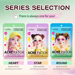 OEM Sadoer Smoothing Acne <strong>Patch</strong> with Hydrocolloid for Moles and <strong>Skin</strong> <strong>Tag</strong> <strong>Removal</strong> Refreshing Formula 144pcs - Product Image 1