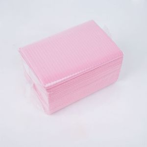 Wedimalth Disposable Nail Art <b>Table</b> <b>Mats</b> 50 Pieces Pink Color For Manicure <b>Tables</b> - Product Image 1