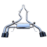 Échappement Catback pour BMW X3 X4 G01 G02 M40i B58 3.0T, silencieux en acier inoxydable avec quatre sorties et valve à commande à distance