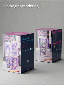 Vitrina apilable de acrílico The Monsters con estantes, organizador de coleccionables para figuras Popmart Blind Box y <span class=keywords><strong>Lego</strong></span> Mini - Product Image 4