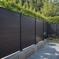 Panel de Cerca WPC Tradicional al por Mayor, Superficie con Textura de Madera 3D, Impermeable, Ignífugo, Insonorizado, Antiestático, para el Hogar y Villas