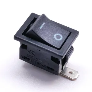 Rocker Switch 6a 250vac Right Angle Terminal SPST 15x21mm 6A On Off 2 Pin Rocker Switch