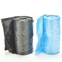 Sacs poubelles intelligents réutilisables noirs résistants et écologiques en LDPE imprimés flexo 13 gallons