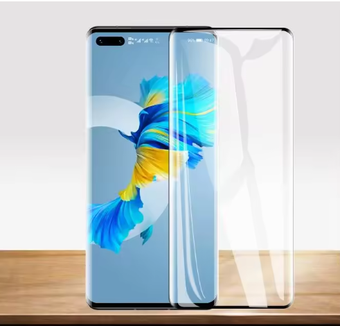 Protector Pantalla Vidrio Templado 3D Curvado Ultrafino HD 9H Pegamento Bordes For Huawei Pura 90 Ultra Nova 14 Ultra Mate 70