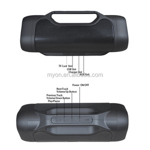 Parlantes Altavoz Bluetooth inalámbrico altavoces la fiesta reproductor de cargadores inalámbricos <span class=keywords><strong>Subwoofer</strong></span> de Audio Bazooka - Product Image 5