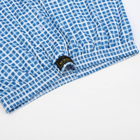 UOKIN Boxer à carreaux de marque Vente en gros directe en usine pour hommes coupe ample-Short de plage d'été ultra doux et respirant