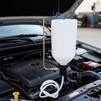 Kit de llenado de fluido para transmisión manual HTL 3.5L y purgador de frenos, bomba de cambio de aceite para caja de cambios con adaptador VAS 6262 para VW Audi DSG