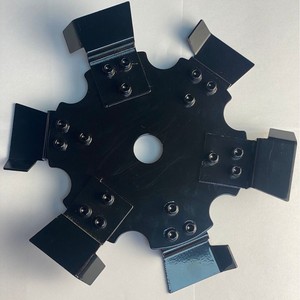 Pièces de rechange pour débroussailleuse : Lame de brosse, Roue de tranchage, Outils de jardinage, Cultivateur, 1 pouce, Lot de 2 - Product Image 2