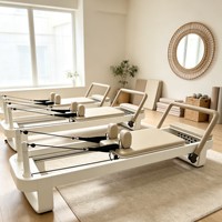 Machine de Pilates Reformer Commerciale en Aluminium pour Studio, Équipement Professionnel de Pilates pour Gymnase, Fitness, OEM