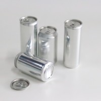 Boîtes de conserve en aluminium élégantes de 200 ml, 250 ml, 355 ml, 473 ml, 12 oz pour boissons gazeuses, Coca-Cola
