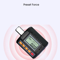Medidor Digital Electrónico de Torque, Kit 3 en 1, Instrumento de Monitoreo de Torque Utilizado para Mantenimiento de Vehículos, Probador de Torque