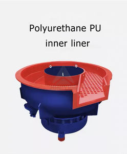 Nouvelle machine de finition vibratoire automatique à haute efficacité, moteur à engrenages, capacité de 30 L, puissance de 0,25 kW pour le polissage de surface des pièces métalliques - Product Image 3