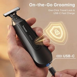 <span class=keywords><strong>Tondeuse</strong></span> à poils corporels Manscape H6 One MagBlade Pro - Noir - Product Image 5