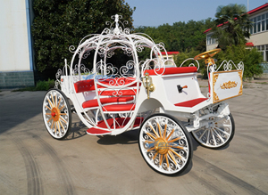 Carruaje de Cenicienta en Venta, Transporte Especial, Carruaje de Fantasía de Princesa Calabaza, Carruaje Eléctrico en Venta - Product Image 5