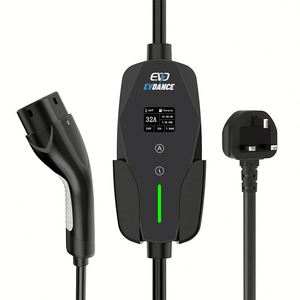 <b>Portable</b> J1772 EV Charger Level 2 NEMA 14-50P Adjustable Electric Mobile Car Charger 7.68KW EV <b>Charging</b> <b>Station</b> - Product Image 3
