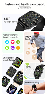 <span class=keywords><strong>Montre</strong></span> connectée V90 1.83 pouces pour appels de poche d'extérieur, carte de trajectoire intelligente, connexion BT en un clic, GPS, <span class=keywords><strong>montre</strong></span> de course à pied pour femmes - Product Image 5