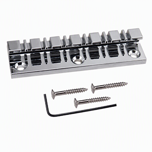 Puente de Guitarra de 12 Cuerdas, Puente Rígido Cromado con Afinadores Finos, Piezas de Guitarra al por Mayor Directo de Fábrica - Product Image 1