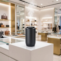 Diffuseur d'arômes de luxe pour voiture A613, nébuliseur d'air froid sans eau en métal, diffuseur de parfum à capteur, autonomie de 20h, rechargeable, OEM