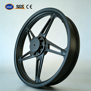 Jante en aluminium forgée pour moto de qualité professionnelle pour les courses sur piste, stabilité et vitesse compétitives - Product Image 2