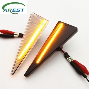 2 uds LED intermitente <span class=keywords><strong>señal</strong></span> <span class=keywords><strong>de</strong></span> giro lámpara <span class=keywords><strong>de</strong></span> posición <span class=keywords><strong>lateral</strong></span> Luz <span class=keywords><strong>de</strong></span> coche para Renault MK4 Vel Satis Wind Avantime Megane 2 Scenic 2 Espace 4 - Product Image 3