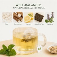 Té Herbal Natural al por Mayor para la Salud Bucal, Alivio del Mal Aliento, Té Herbal Chino Orgánico para el Bienestar Intestinal y Aliento Fresco