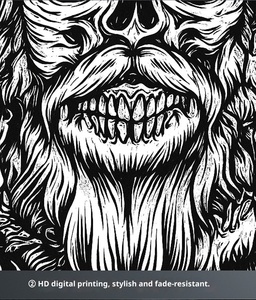 Balaclavas de haute qualité, masque facial, masque personnalisé en forme de crâne, balaclava - Product Image 6