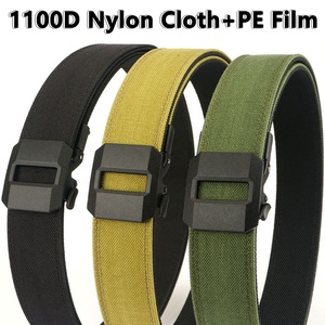 工場生産 カジュアル迷彩柄 厚手 オートロック合金バックル クイックリリース キャンバスウエストベルト メンズ ナイロン 3.8cm - Product Image 2