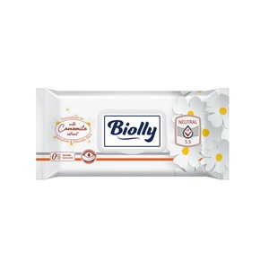 Biolly 120 toallitas húmedas - Manzanilla - Product Image 1