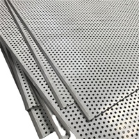 Lembaran Logam Berlubang Stainless Steel 304 316, Panel Saringan Lubang Punch, Jaring Lubang Persegi dan Bulat untuk Filtrasi Cairan