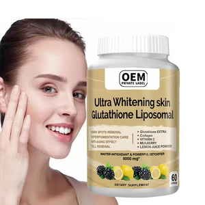 WELLBODY OEM/ODM Marque distributeur Capsules de glutathion liposomal naturel halal organique Suppléments de santé antioxydants pour - Product Image 1